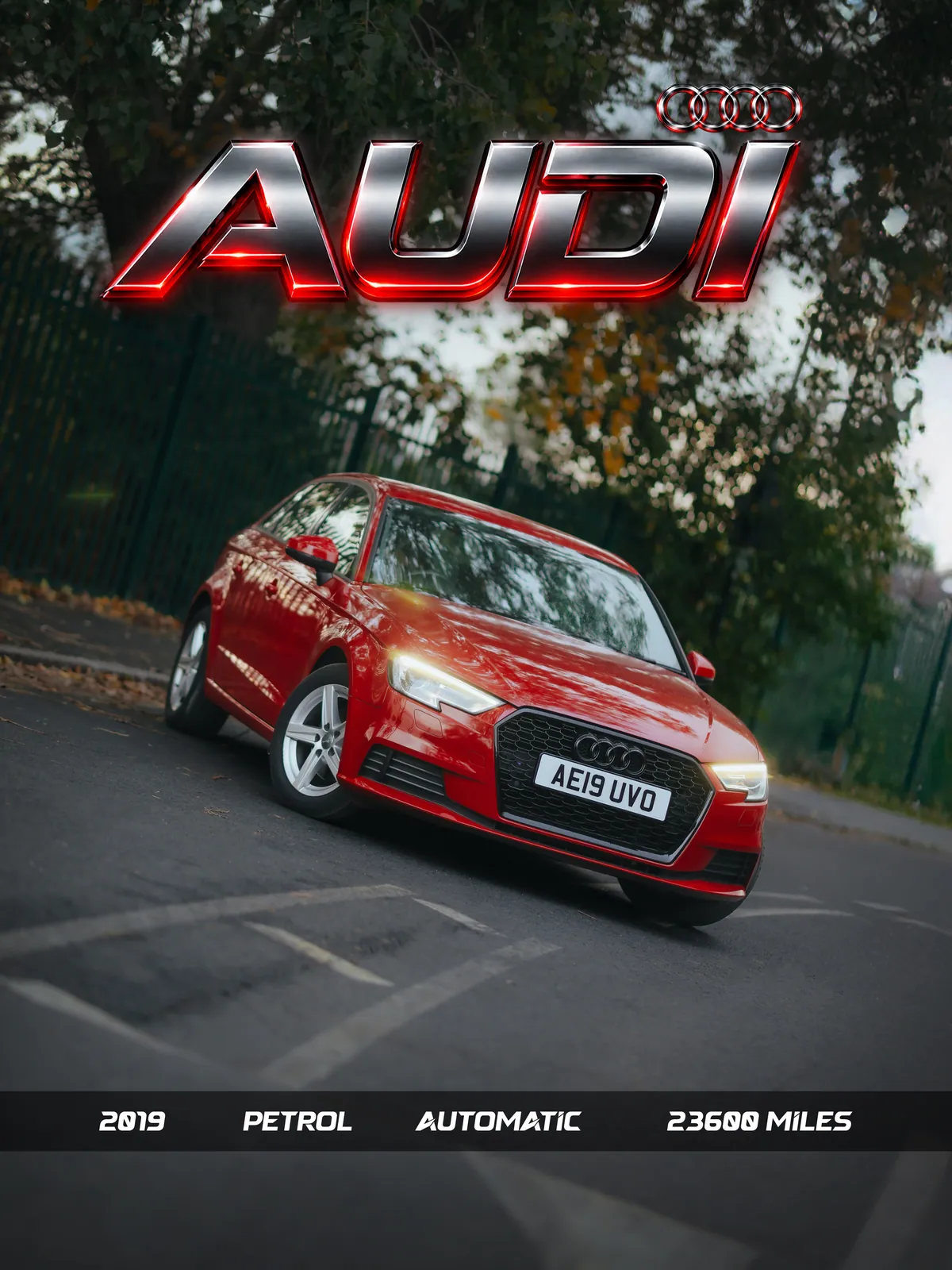 Audi A3 Sportback 35 TFSI SE Technik 2019 – photo 1 of 10 – for sale at DMS Manchester