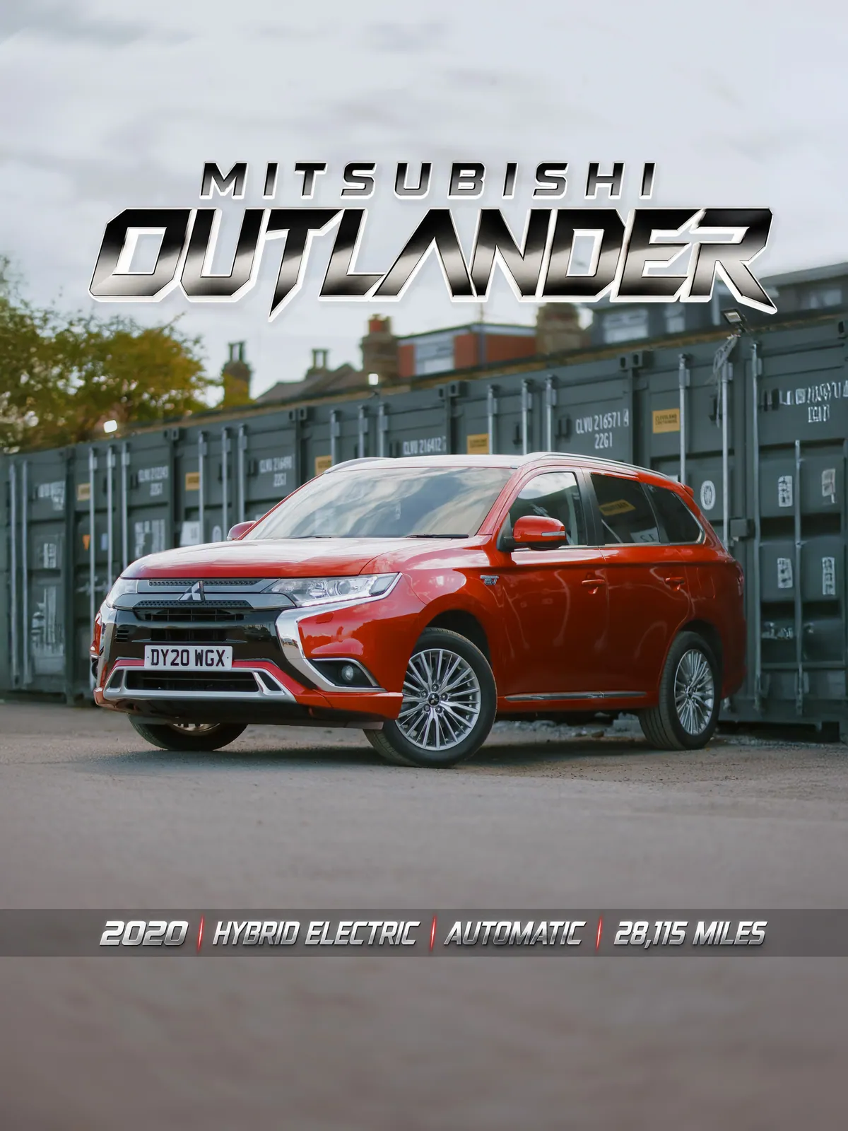 Mitsubishi Outlander Design PHEV CVT 2020 – for sale at DMS Manchester