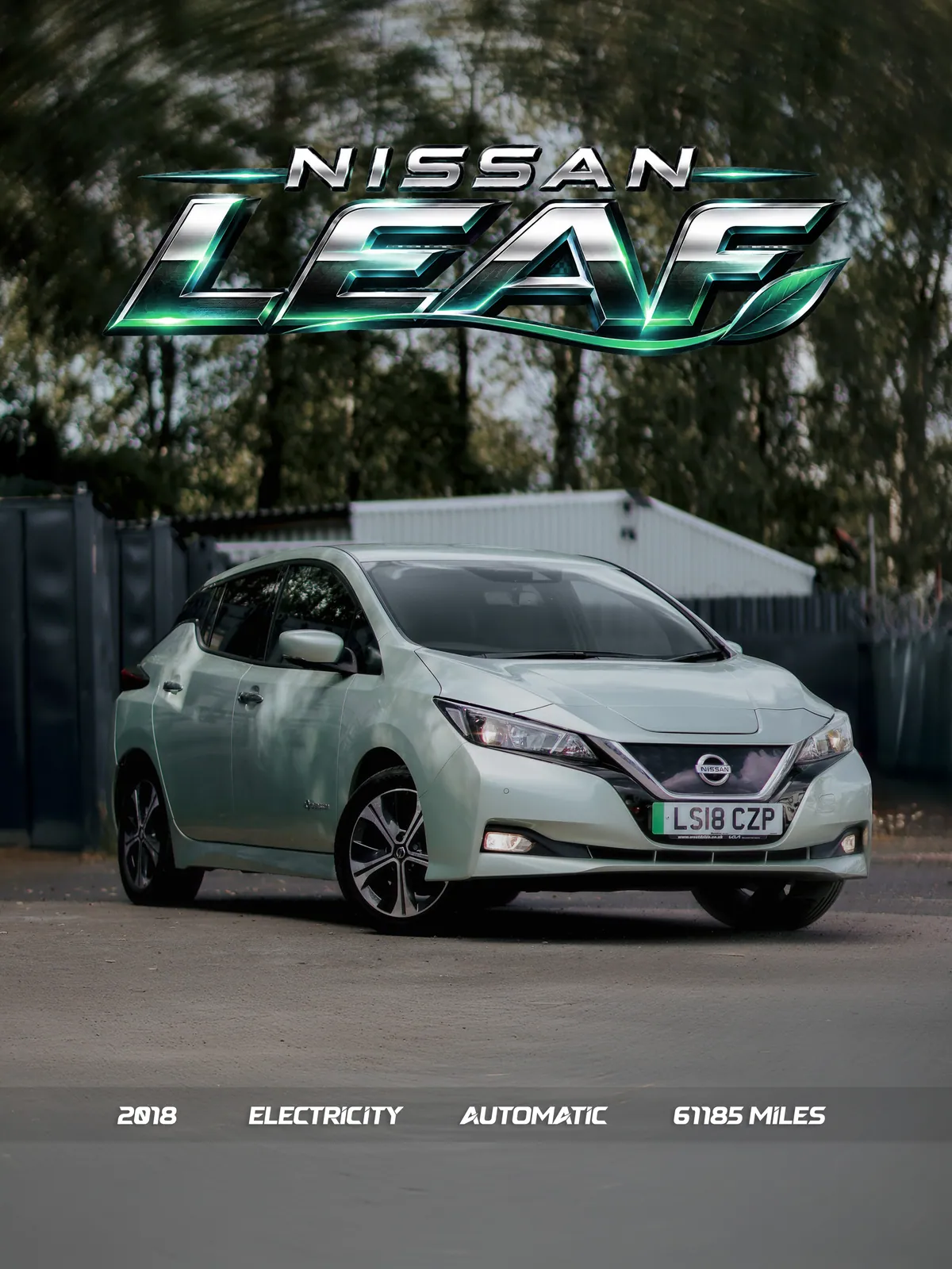 Nissan Leaf 2.Zero 2018 – for sale at DMS Manchester